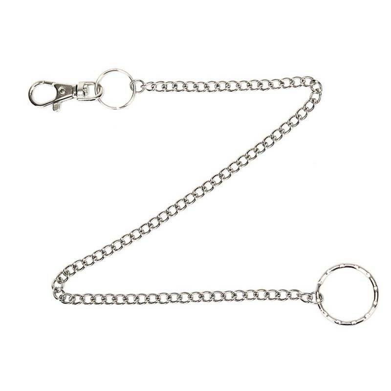 38cm Wallet Belt Ring Clip Chain Punk Trousers Hipster Jean Keychain Keyring ME