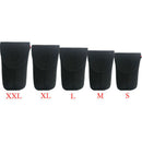 5 Piece Neoprene SLR Camera Lens Soft Protection Bag Storage Bag Set S M L YPR