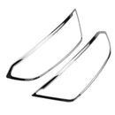 2Pack Car Front Headlight Cover Light Frame for Ford New Ecosport 2018 2019