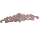 30*7cm Wood Carved Corner Onlay Applique Decor Furniture Craft Unpainted De