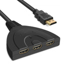 New 3 Port HDMI Switch Splitter 1080P HD TV Adapter Cable 3 IN 1 Out