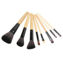 Pro 24 Pcs Makeup Brushes Cosmetic Tool Eyeshadow Powder Brush Set w/ Case