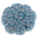 Fabric Coated Pumpkin Shaped Pin Cushion Needles Holder for DIY Sewing Craft