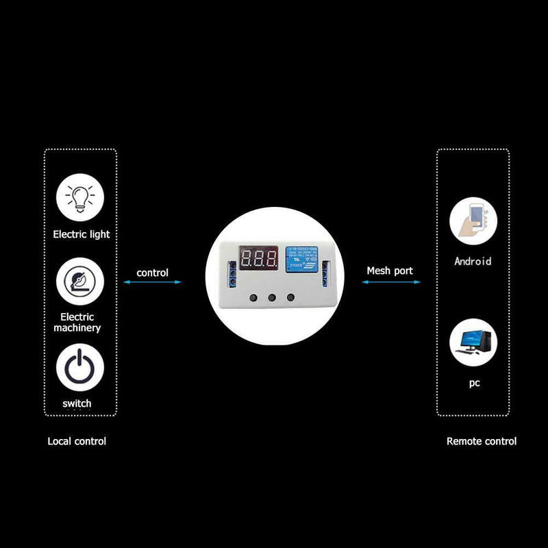 DC 12V LED  Digital Time Delay Relay Module Programmable Cycle Relay Switch