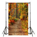 5x7FT Autumn Fall Forest Photography Vinyl Background Studio Photo Backdro FQC