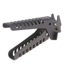 Cookware Pan Bowl Pot Gripper Clip, Black Aluminum Clamp for Home Kitchen,