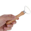 8pcs Pottery Clay Tool Set Pottery Ceramics Molding Tools Wood Sponge ToolJC3C