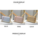 Women Evening Bag Wedding Party Bag Diamond Rhinestone Clutches Crystal Bli