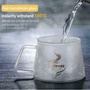 Mug Double Glasses Drink Resistant Coffee Latte Hot Cold Cup Glass Tea Heat Wall