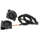 Dotbit 2Pcs 5V Dc 5015 50Mm Blow Radial Cooling Fan Sleeve Bearing for Elec