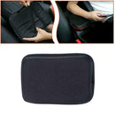 Center Console Cushion Mat Cover Protector PU Leather Pad Car Armrest Black R9B9