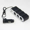 3Way Cigarette Lighter Socket Splitter Power Adapter Dual USB Car Charger DJQ