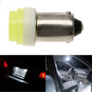 10pcs BA9S Ceramic COB LED Car License Plate Lights Bulb Reading Lamp