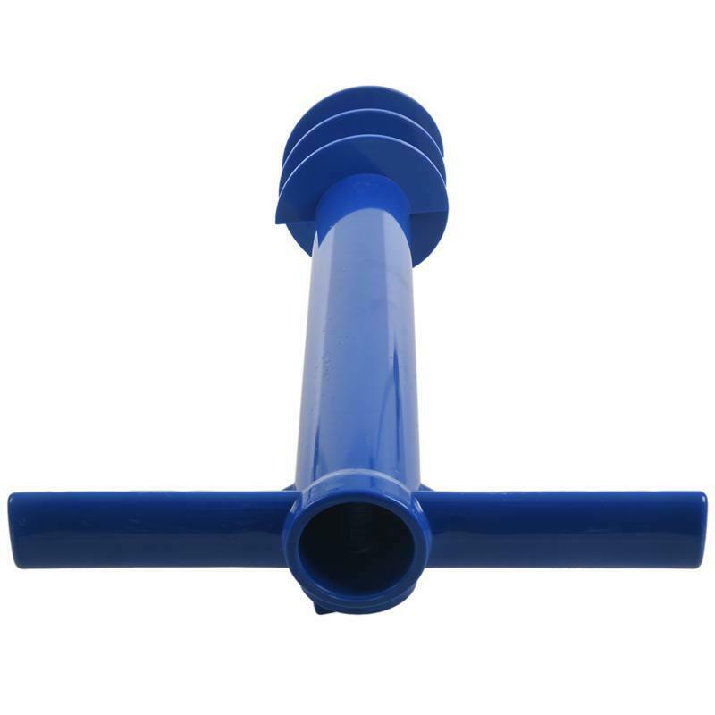 Beach Umbrella Sand Anchor Stand Holder 3-Tier Screw, One Size Fits All Saf