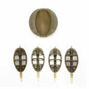 4Pcs/Set Method Feeder Carp Fishing Feeder For Fishing Combo Inline with Mo O6P8