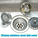 Stainless Drain Cover Kitchen Water Sink Drainer Strainer H6T3 Use Disposal S4B8
