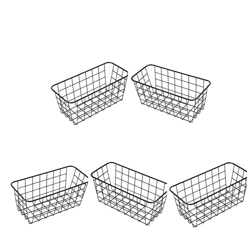 5x Wall Mounted Bathroom Soaps Basket Storage Basket Home Kitchen Bathroom