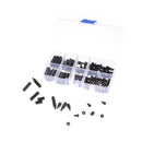 160PCS Metric M3 8 Sizes Assortment Stand-off Nylon Screws Bolt Nuts Fastener Gw