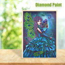 5D DIY Special Shaped Diamond Painting Girl Cross Stitch Mosaic Craft Kits