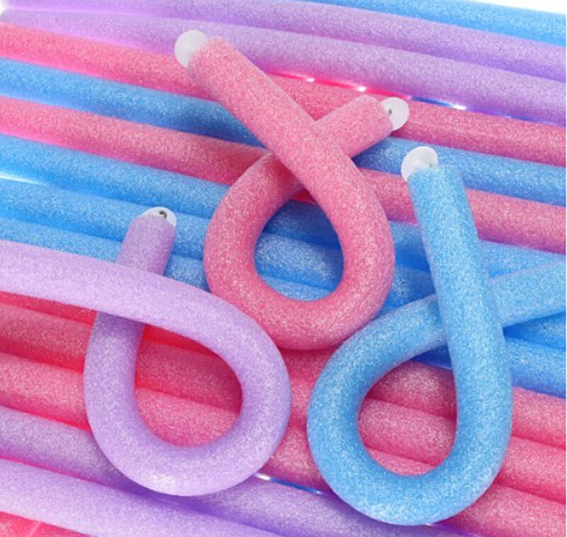 HOT 10Pcs Curler Makers Foam Bendy Twist Curls Tool DIY Trendy Hair Rollers