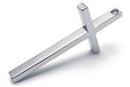 Jewelry Stainless Steel Cross Pendant with 65cm Chain, Necklace for Men Lad