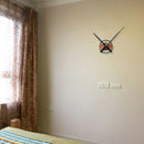Quality Large Silent Quartz DIY Wall Clock Movement Hands Mechanism Repair  L4O4