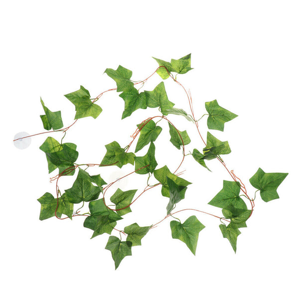 Plastic Terrarium Sweet Potato Leaves Plants Vine Ornament Landscape for