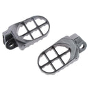 Gray Motorcycle Left Right Foot Pegs for Kawasaki KLX400 03-07 DRZ400 00-07