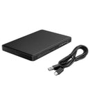 Orico 2.5 Inch Hdd Case Sata To Type-C Hdd Black Case Ssd Adapter For Samsu