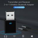 3X(Bluetooth 5.0 Receiver Transmitter 2 in 1 USB Wireless Audio Adapter Blu