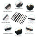 40X Dupont Wire Jumper Pin Header Connector Housing Kits Crimp Pins Box jhg MHV