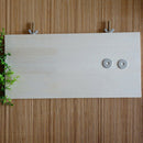 13x28cmParrot Pet Bird Wooden Hanging Stand Perch Platform Cockatiel F S5O2 N2P4