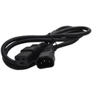 16A IEC 320 C14 To C19 Power Extension Cord Cable Adapter For PDU UPS Black