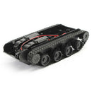 Rc Tank Smart Robot Tank Car Chassis Kit Rubber Track Crawler For Arduino 1