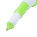 Mini Green Retractable ballpoint pen Blue Refill Writing Cute Tiny V3K2