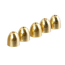 5x1.8g Brass Weights Drop Slider Sea Fishing Tackle Slip Snag Bullet Sinkers