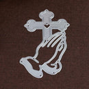 Hand Pray Metal Embossing Cutting Die Stencils DIY Scrapbooking Craft Decor