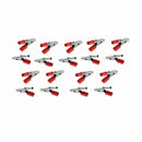 10 pcs Crocodile CLIPS For Test Leads Croc Clip Pro A5R4 C4G0