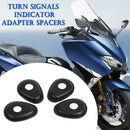 4pcs Turn Signals Indicator Adapter Spacers for YAMAHA FZ1 FZ6 FZ8 FZ16 XJ6  K1B