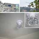 22LED Solar Light Outdoor Camping Hiking Yard Decor Remote Control Hanging Lamp