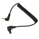2.5mm to RS-80N3 C3 Remote Shutter Release Connecting Cord Cable for Canon 3-Pin