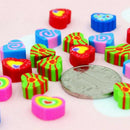 50pcs Cartoon Arabic Numerals Mini Rubber Erasers Children Study Stationery