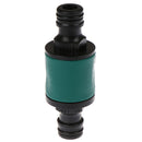 3/4'' 2 Way Garden Lawn Watering Hose Quick Connector with Shut Off Valve Cy