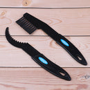 Cycling Bike Bicycle Chain Wheel Wash Cleaner Tool Cleaning Brush Scrubber Se ME