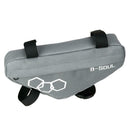 Waterproof Mountain Bike Triangle Bag Bicycle Frame Front Tube Bags (Grey)