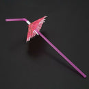 10 Cocktail Umbrella Straw Tropical Hawaiian Party Accessories Random Color