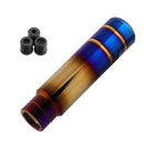 Burnt Blue Car Aluminum Gear Shifter Shift Knob For Manual Transmission 13cm