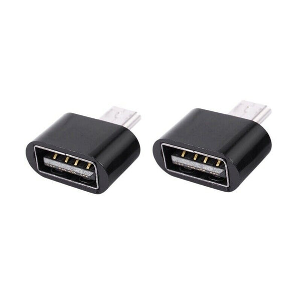 2PCS Micro-USB Male to USB 2.0 OTG Adapter Converter For Android Tablet Pho C8F7