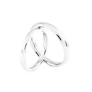 4mm Men's Women's Stainless Steel Polished Wedding Band Ring UK Size T 1/2