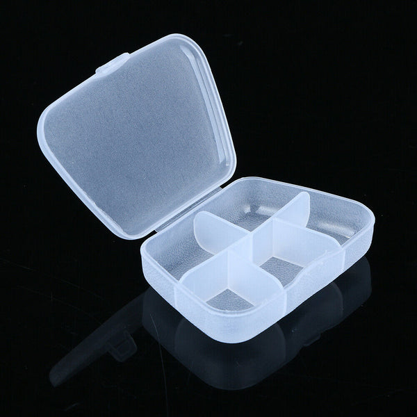 5 Grids Portable Sealed Pill Box Medicine Storage Holder Case Container